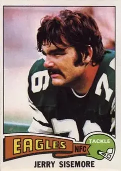 1975 Topps #56 - Jerry Sisemore - Philadelphia Eagles