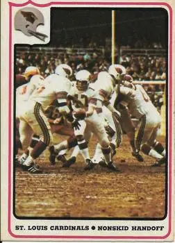 1976 Fleer Team Action #51 - Card #51 - St. Louis Cardinals - Front