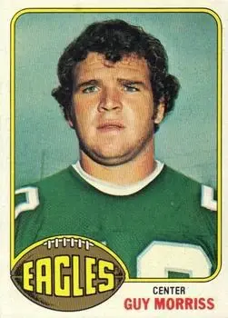 1976 Topps #61 - Guy Morriss - Philadelphia Eagles