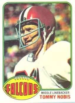 1976 Topps #69 - Tommy Nobis - Atlanta Falcons
