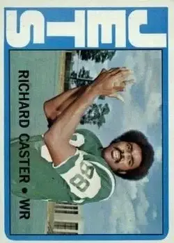 1972 Topps #68 - Richard Caster - New York Jets