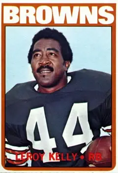 1972 Topps #70 - Leroy Kelly - Cleveland Browns - Front