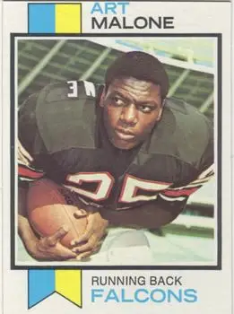 1973 Topps #64 - Art Malone - Atlanta Falcons