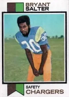 1973 Topps #67 - Bryant Salter - San Diego Chargers 1973 Topps #67 - Bryant Salter - San Diego Chargers