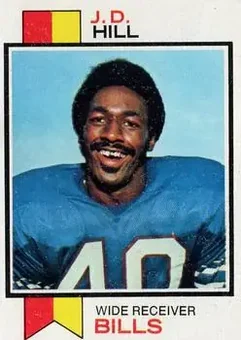 1973 Topps #69 - J.D. Hill - Buffalo Bills