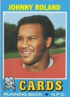 1971 Topps #123 - Johnny Roland - St. Louis Cardinals 1971 Topps #123 - Johnny Roland - St. Louis Cardinals