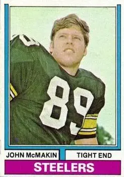1974 Topps #67 - John McMakin - Pittsburgh Steelers - Front 1974 Topps #67 - John McMakin - Pittsburgh Steelers - Front