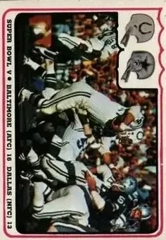 1976 Fleer Team Action feature card