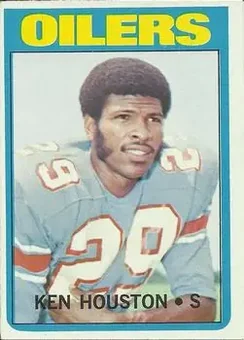 1972 Topps #78 - Ken Houston - Houston Oilers