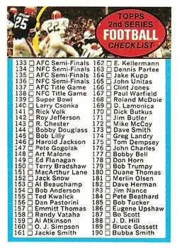 1972 Topps #79 - Card #79 - Front