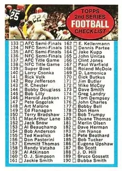 1972 Topps #79 - Card #79
