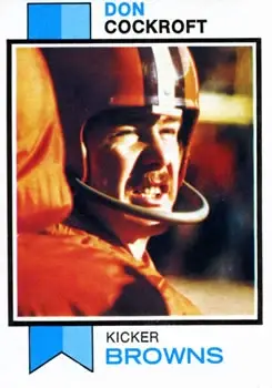 1973 Topps #79 - Don Cockroft - Cleveland Browns
