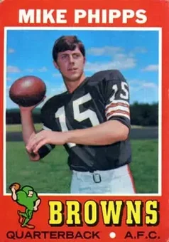 1971 Topps #131 - Mike Phipps - Cleveland Browns
