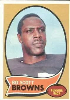 1970 Topps #117 - Bo Scott - Cleveland Browns