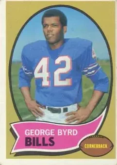 1970 Topps #119 - Butch Byrd - Buffalo Bills