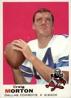 1969 Topps #235 - Craig Morton - Dallas Cowboys