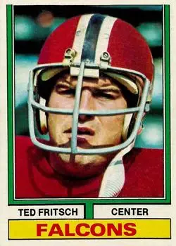 1974 Topps #81 - Ted Fritsch - Atlanta Falcons - Front 1974 Topps #81 - Ted Fritsch - Atlanta Falcons - Front