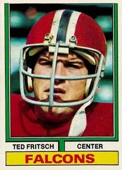 1974 Topps #81 - Ted Fritsch - Atlanta Falcons 1974 Topps #81 - Ted Fritsch - Atlanta Falcons