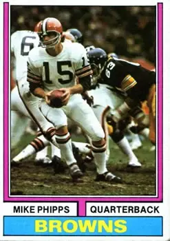 1974 Topps #87 - Mike Phipps - Cleveland Browns