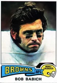 1975 Topps #82 - Bob Babich - Cleveland Browns