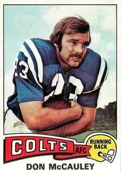 1975 Topps #88 - Don McCauley - Baltimore Colts