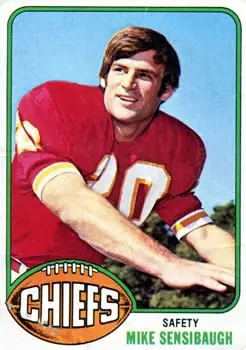 1976 Topps #86 - Mike Sensibaugh - Kansas City Chiefs