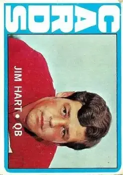 1972 Topps #88 - Jim Hart - St. Louis Cardinals - Front 1972 Topps #88 - Jim Hart - St. Louis Cardinals - Front