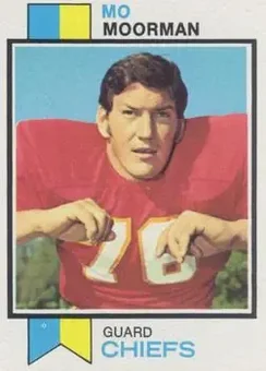 1973 Topps #84 - Mo Moorman - Kansas City Chiefs