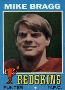 1971 Topps #143 - Mike Bragg - Washington Redskins