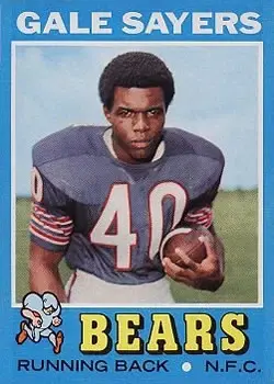 1971 Topps #150 - Gale Sayers - Chicago Bears