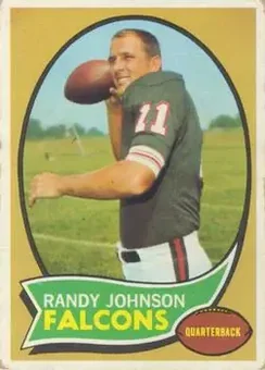 1970 Topps #126 - Randy Johnson - Atlanta Falcons