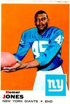 1969 Topps #244 - Homer Jones - New York Giants 1969 Topps #244 - Homer Jones - New York Giants