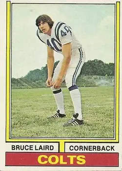 1974 Topps #96 - Bruce Laird - Baltimore Colts