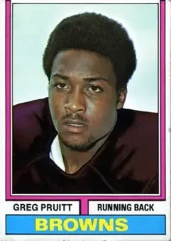 1974 Topps #110 - Greg Pruitt - Cleveland Browns