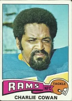 1975 Topps #92 - Charlie Cowan - Los Angeles Rams