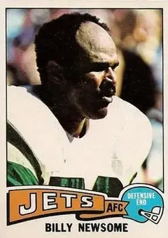1975 Topps #94 - Billy Newsome - New York Jets