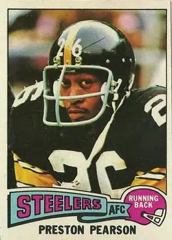 1975 Topps #98 - Preston Pearson - Pittsburgh Steelers