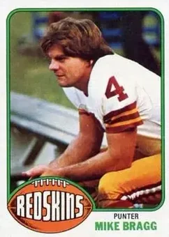 1976 Topps #91 - Mike Bragg - Washington Redskins