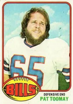 1976 Topps #94 - Pat Toomay - Buffalo Bills - Front