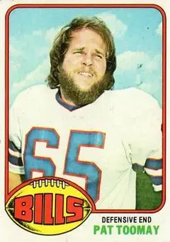 1976 Topps #94 - Pat Toomay - Buffalo Bills