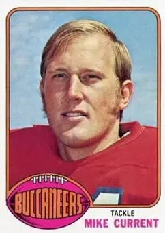 1976 Topps #97 - Mike Current - Tampa Bay Buccaneers