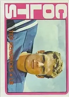 1972 Topps #93 - Ted Hendricks - Baltimore Colts