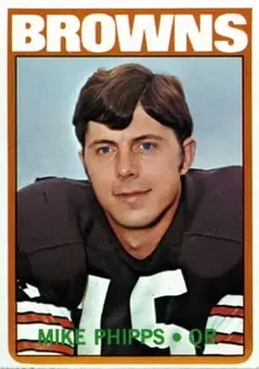 1972 Topps #96 - Mike Phipps - Cleveland Browns