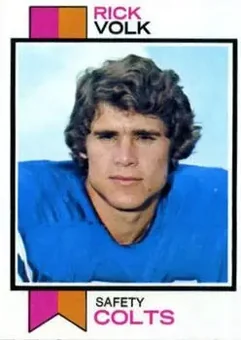 1973 Topps #105 - Rick Volk - Baltimore Colts 1973 Topps #105 - Rick Volk - Baltimore Colts