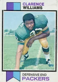 1973 Topps #109 - Clarence Williams - Green Bay Packers