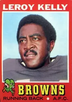 1971 Topps #157 - Leroy Kelly - Cleveland Browns