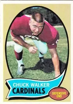 1970 Topps #133 - Chuck Walker - St. Louis Cardinals 1970 Topps #133 - Chuck Walker - St. Louis Cardinals