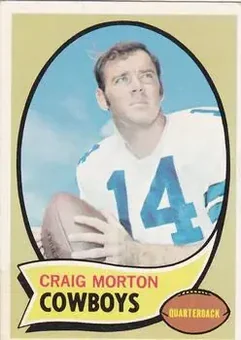 1970 Topps #139 - Craig Morton - Dallas Cowboys