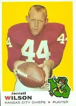 1969 Topps #252 - Jerrel Wilson - Kansas City Chiefs