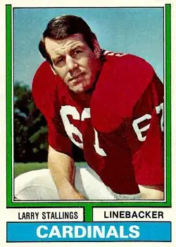1974 Topps #112 - Larry Stallings - St. Louis Cardinals